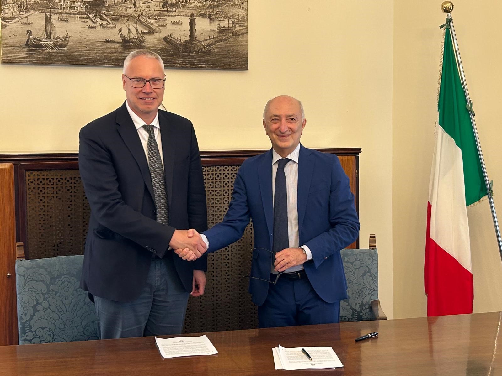 Firma della convenzione