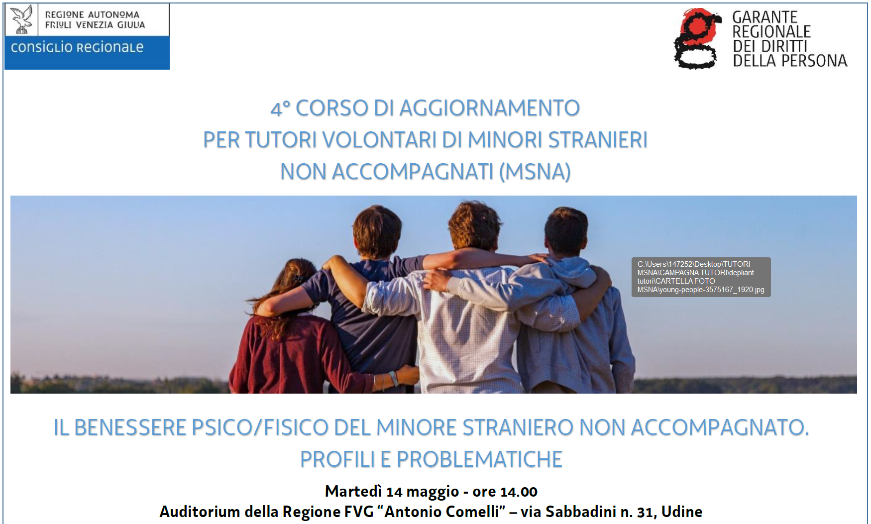 “Il benessere psicofisico del Minore Straniero Non Accompagnato. Profili e problematiche”