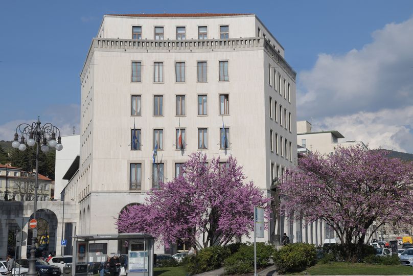 Il palazzo del Consiglio regionale