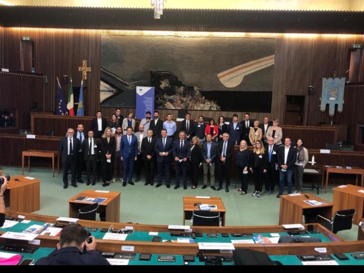 Foto di gruppo al termine dei lavori