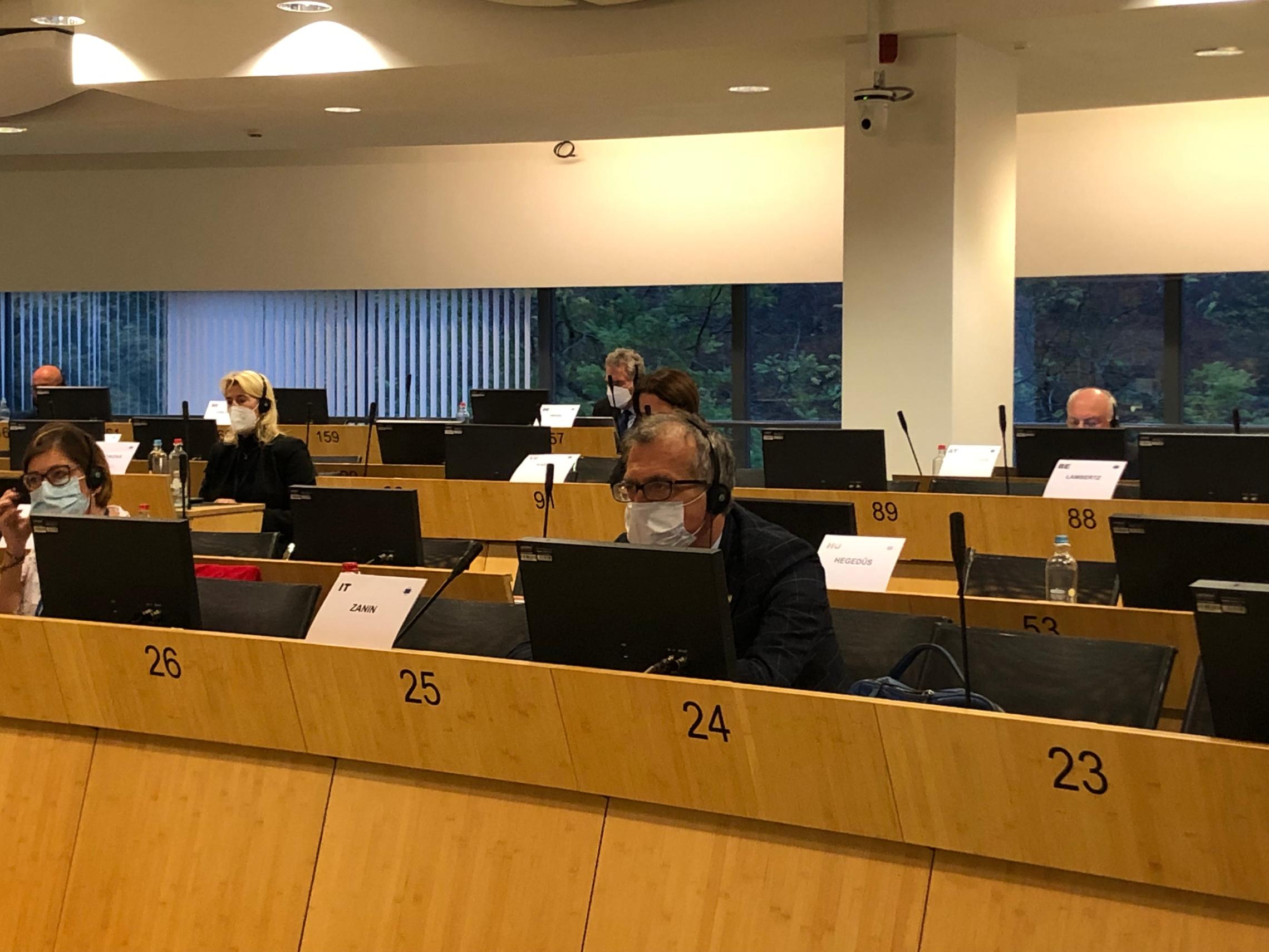 Il Presidente Zanin in Commissione CIVEX a Bruxelles