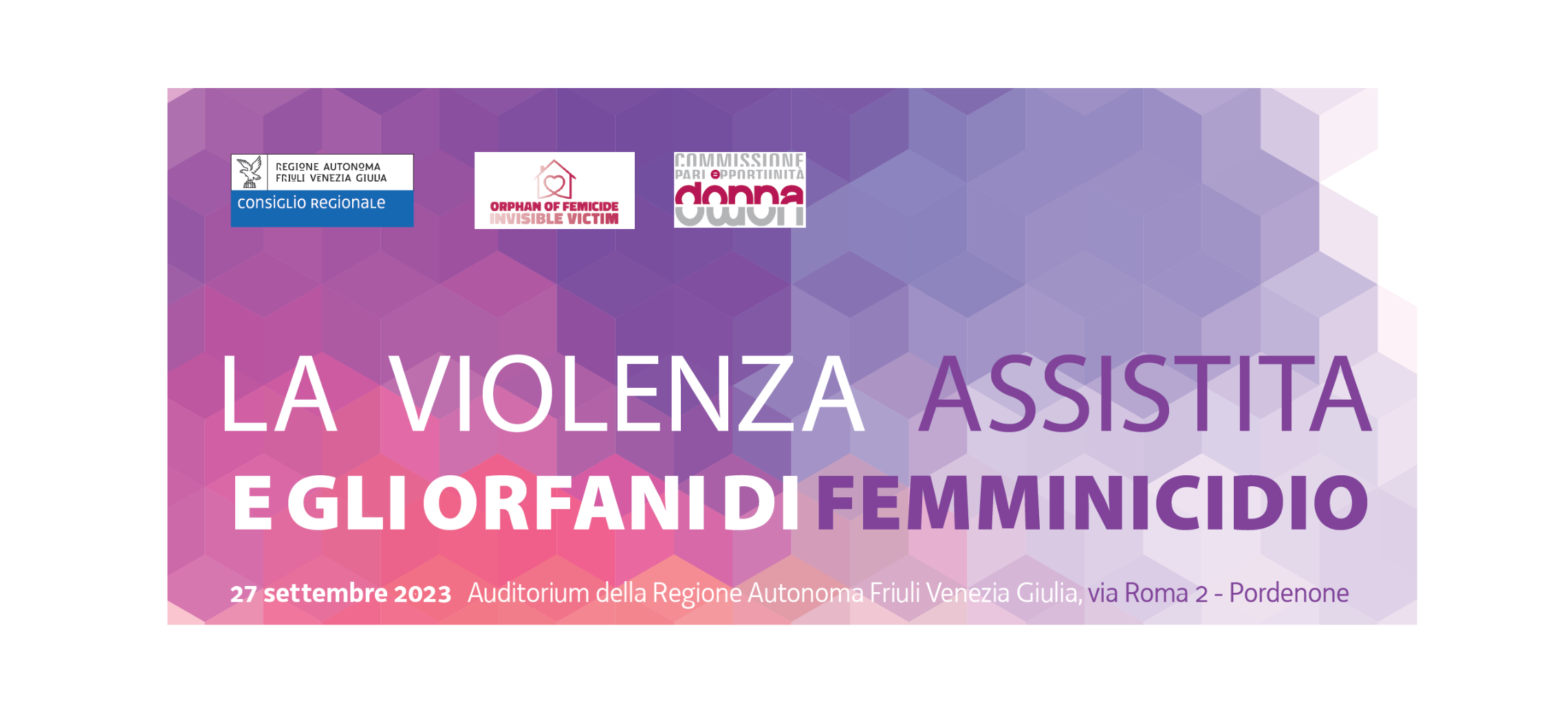 La violenza assistita e gli orfani di femminicidio