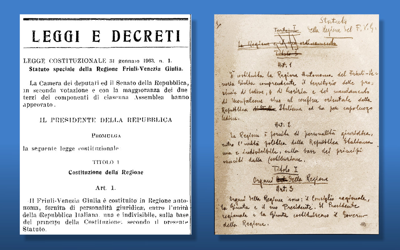 Anniversario della promulgazione dello Statuto speciale di autonomia