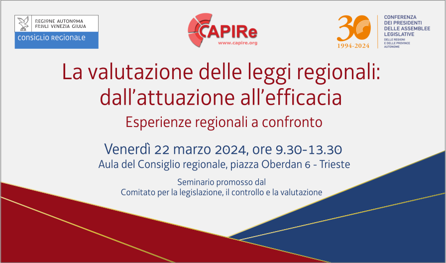 La valutazione delle leggi regionali: dall’attuazione all’efficacia