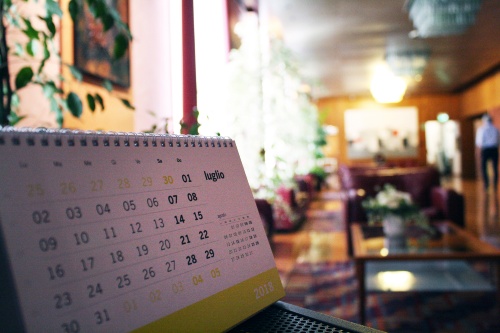 Calendario luglio 2018