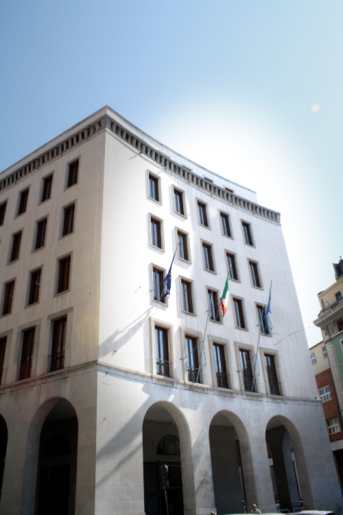 Il palazzo del Consiglio regionale