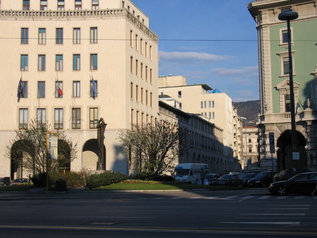 Il palazzo del Consiglio regionale