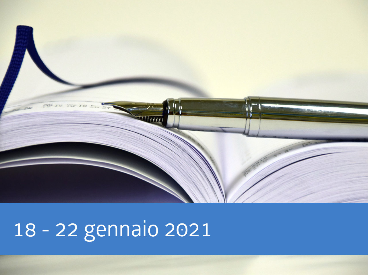 La settimana in Consiglio: 18 - 22 gennaio 2021