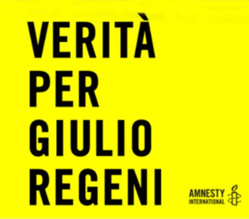 Verita' per Giulio Regeni